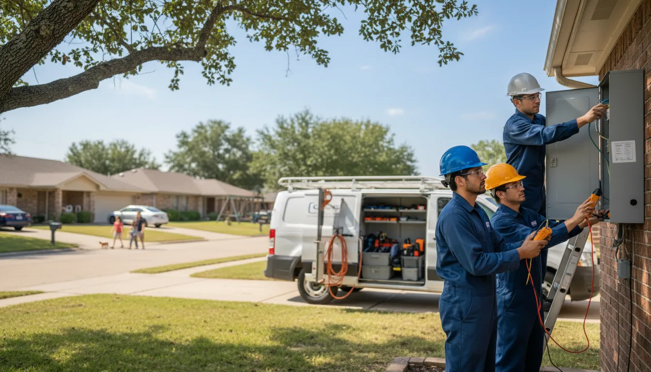 Certified electrician providing emergency electrical services in Monett, MO